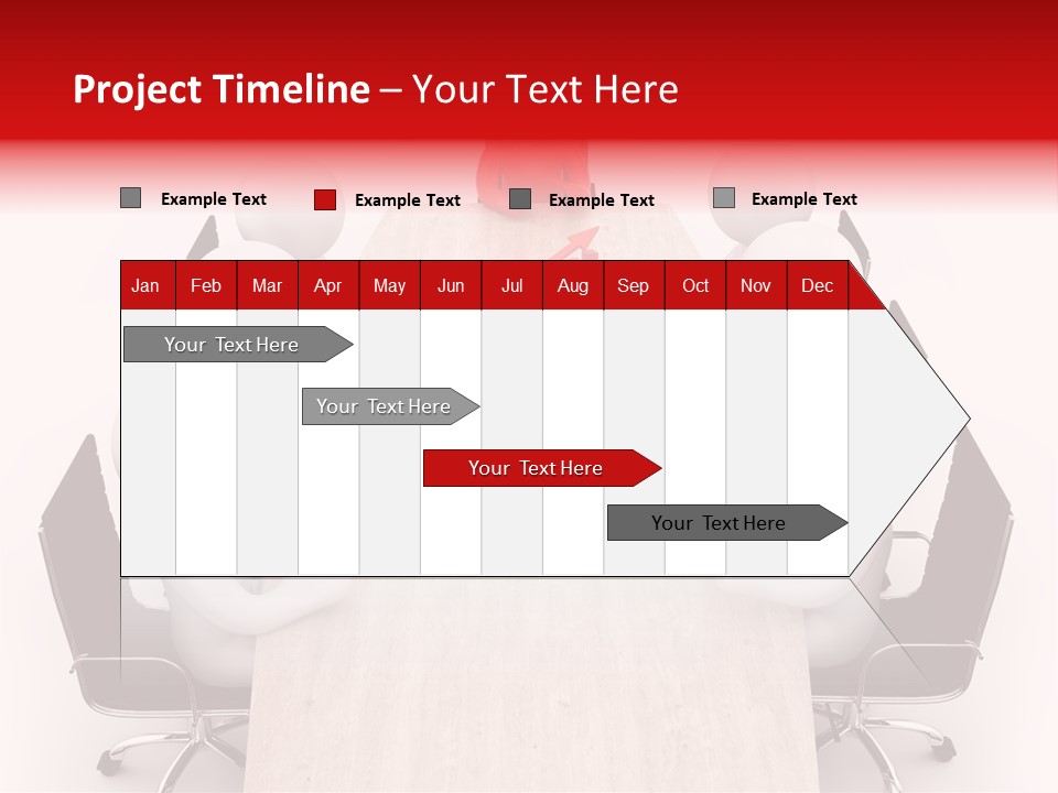Meeting Chair Leadership PowerPoint Template