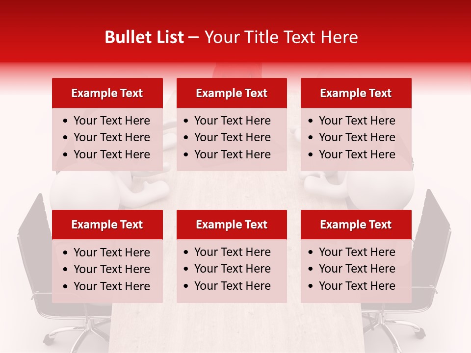 Meeting Chair Leadership PowerPoint Template