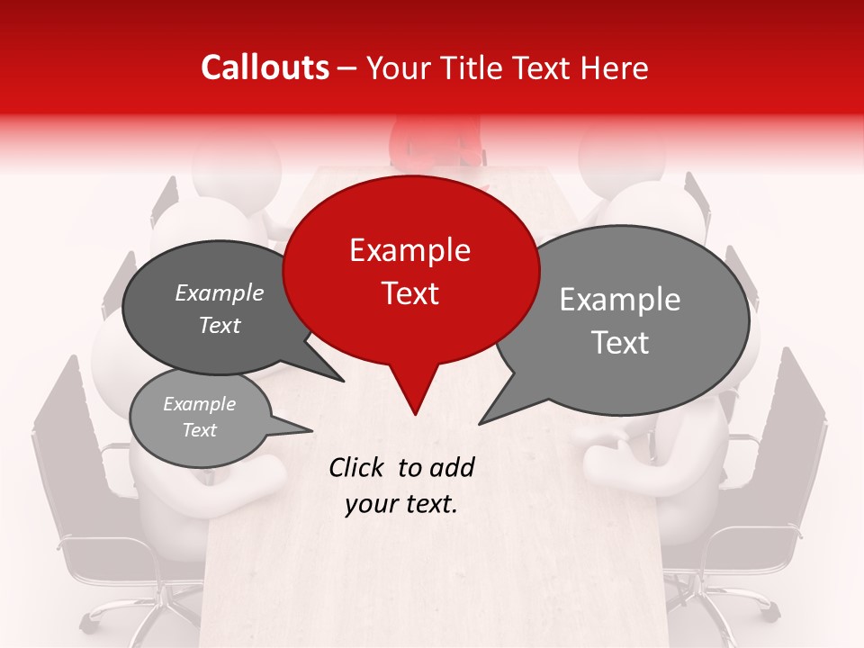 Meeting Chair Leadership PowerPoint Template