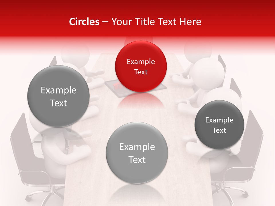 Meeting Chair Leadership PowerPoint Template