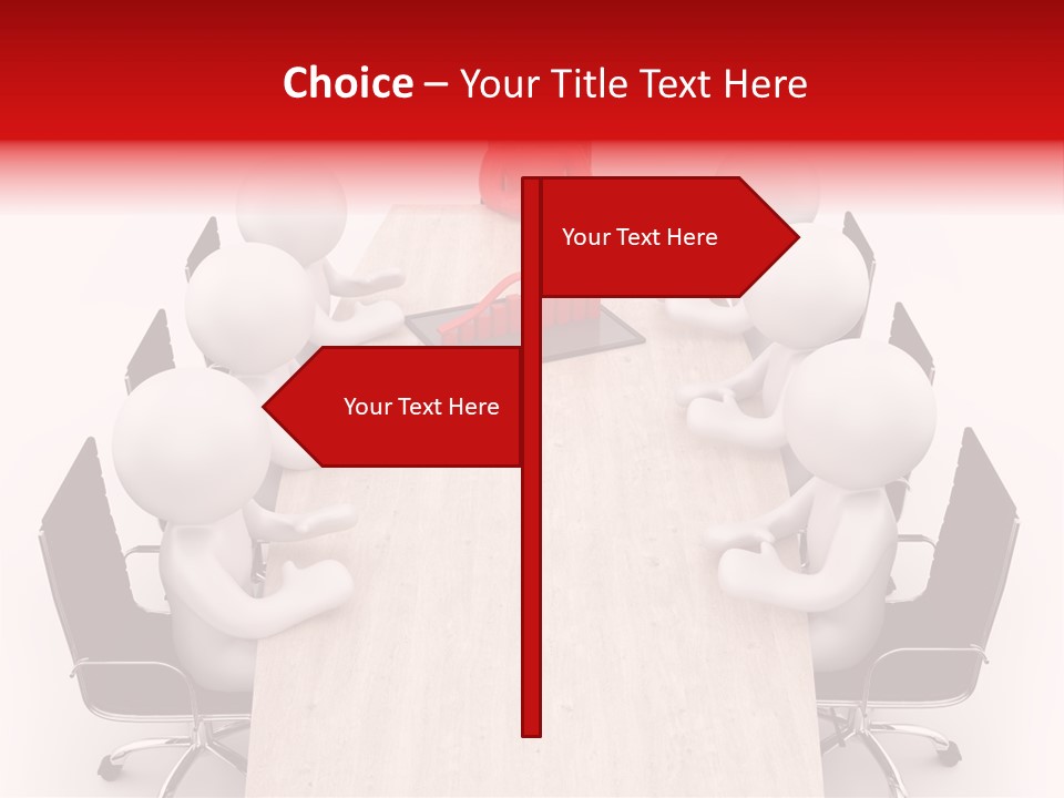 Meeting Chair Leadership PowerPoint Template