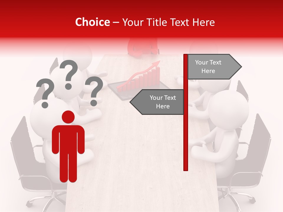 Meeting Chair Leadership PowerPoint Template