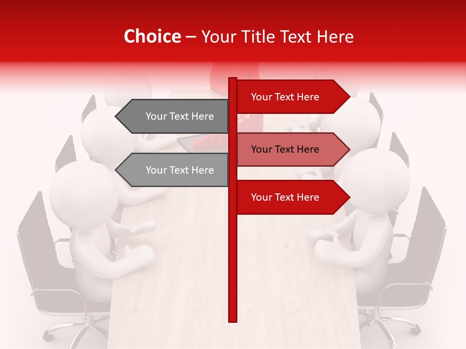 Meeting Chair Leadership PowerPoint Template