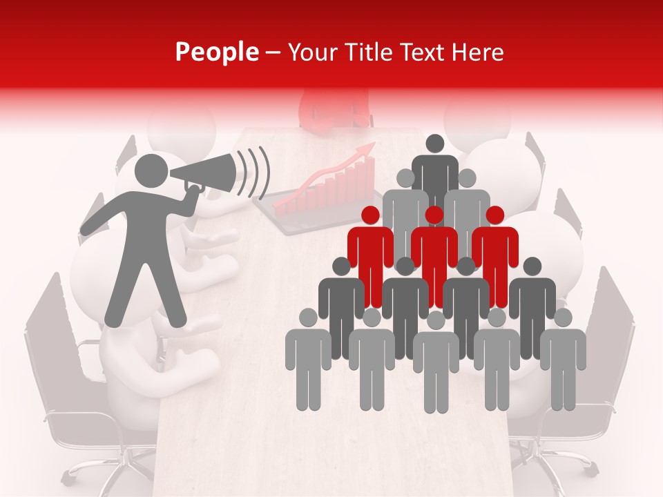 Meeting Chair Leadership PowerPoint Template