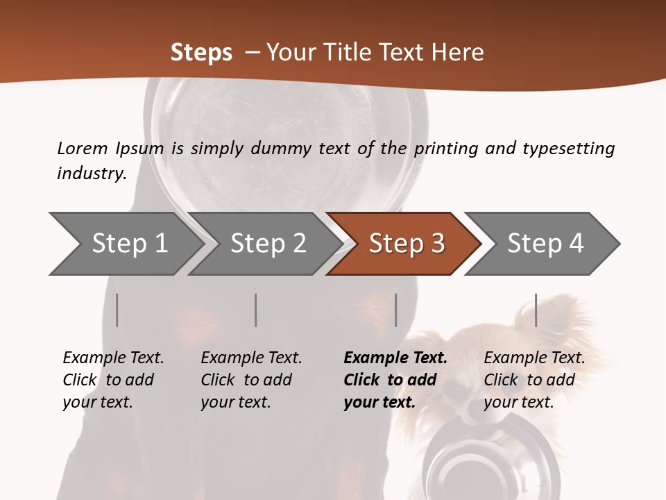 Pet Brown Cute PowerPoint Template