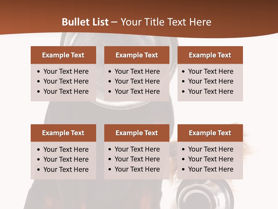 Pet Brown Cute PowerPoint Template