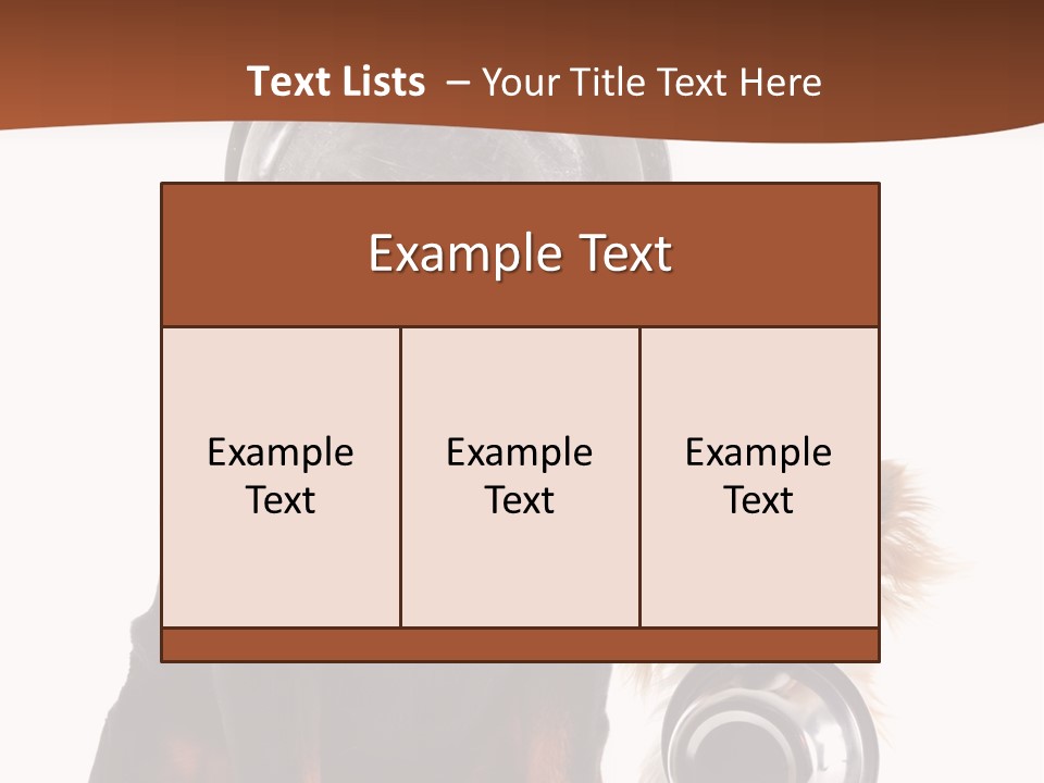 Pet Brown Cute PowerPoint Template