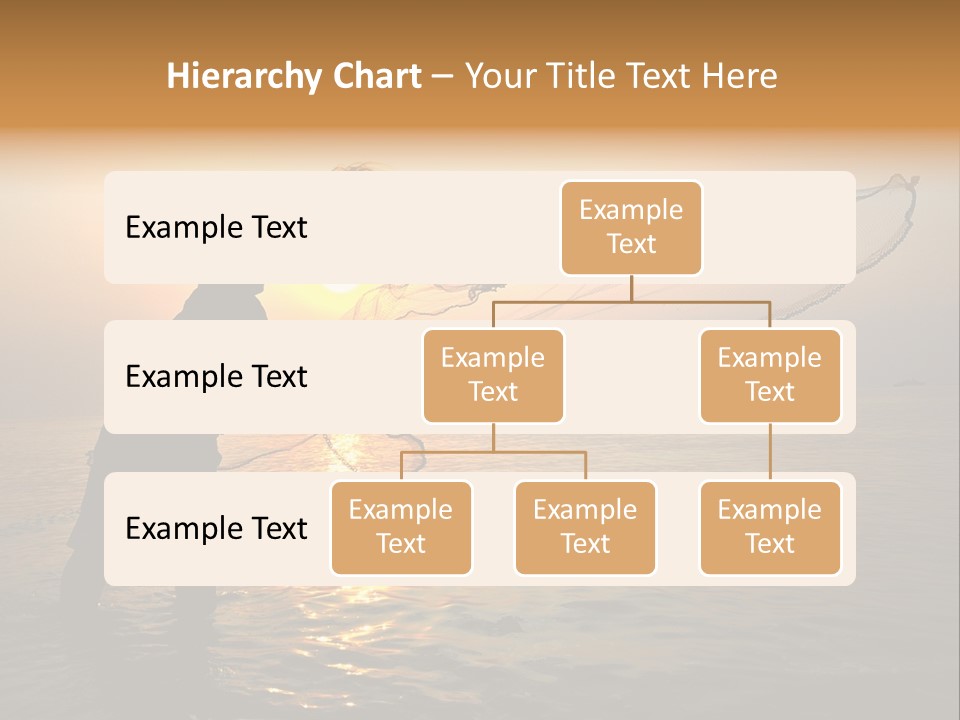 Sunset Bright Man PowerPoint Template
