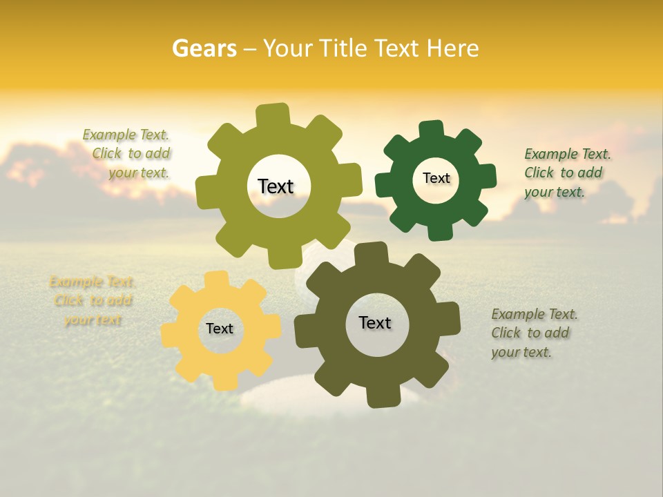 Day Play Driver PowerPoint Template