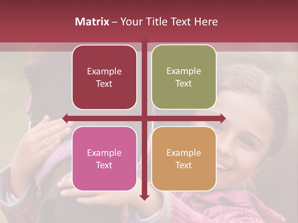 Activity Bridle Child PowerPoint Template