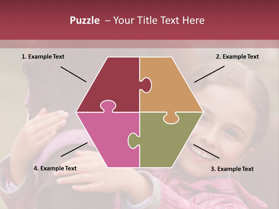 Activity Bridle Child PowerPoint Template