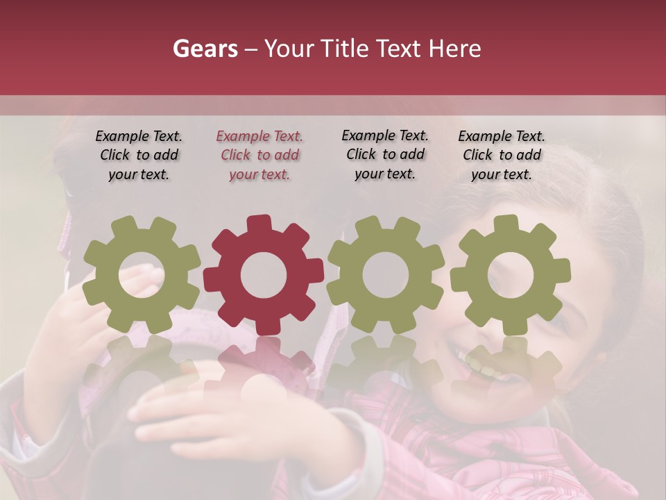 Activity Bridle Child PowerPoint Template