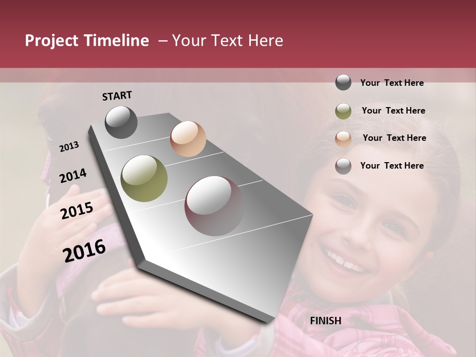 Activity Bridle Child PowerPoint Template
