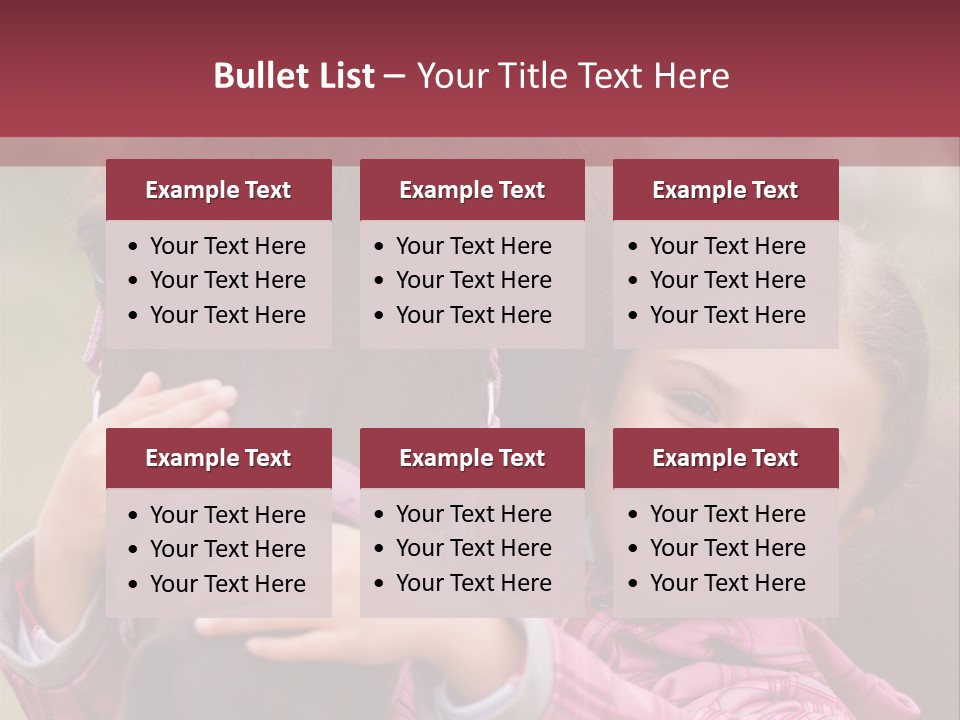 Activity Bridle Child PowerPoint Template