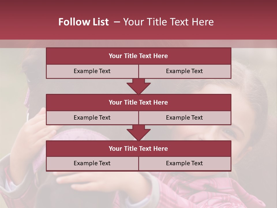 Activity Bridle Child PowerPoint Template