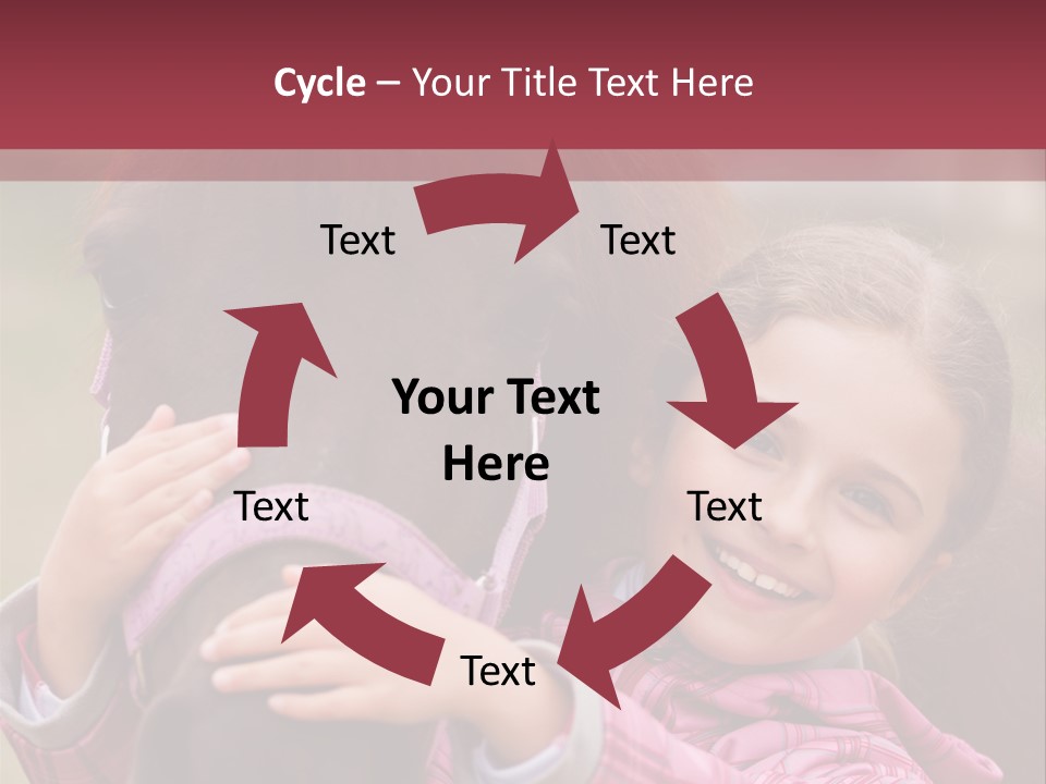 Activity Bridle Child PowerPoint Template