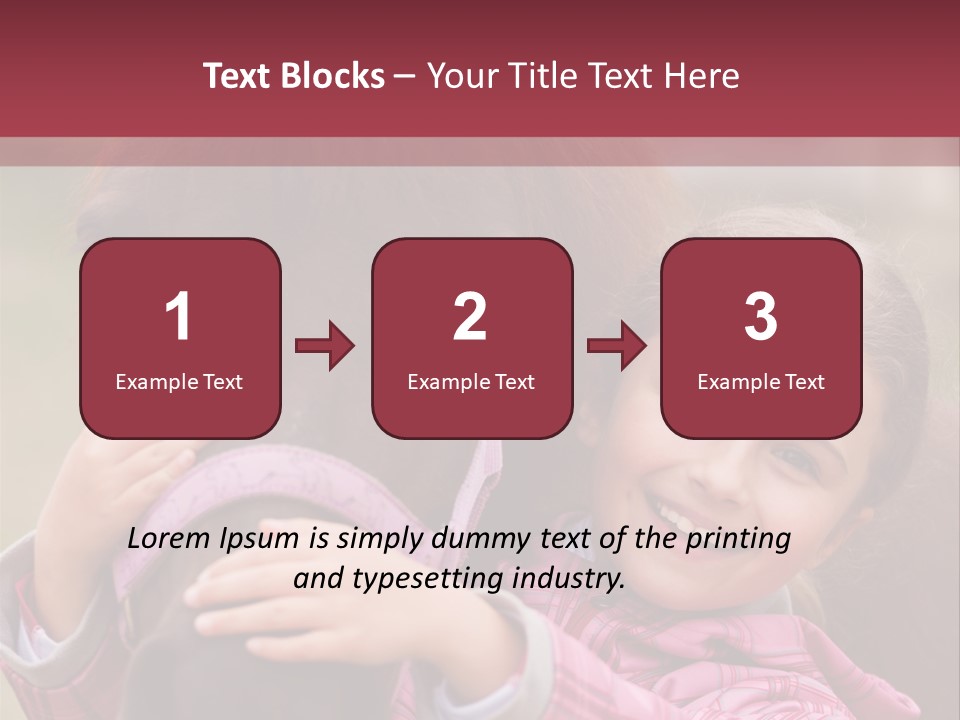 Activity Bridle Child PowerPoint Template