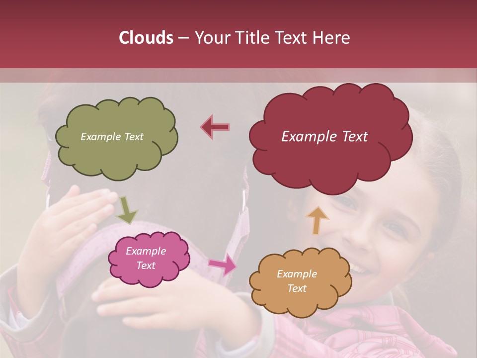 Activity Bridle Child PowerPoint Template