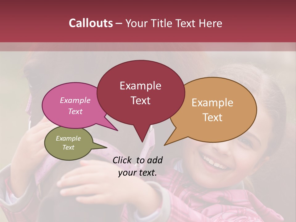 Activity Bridle Child PowerPoint Template