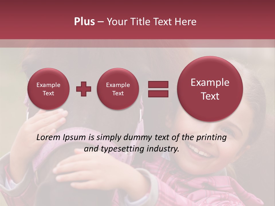 Activity Bridle Child PowerPoint Template