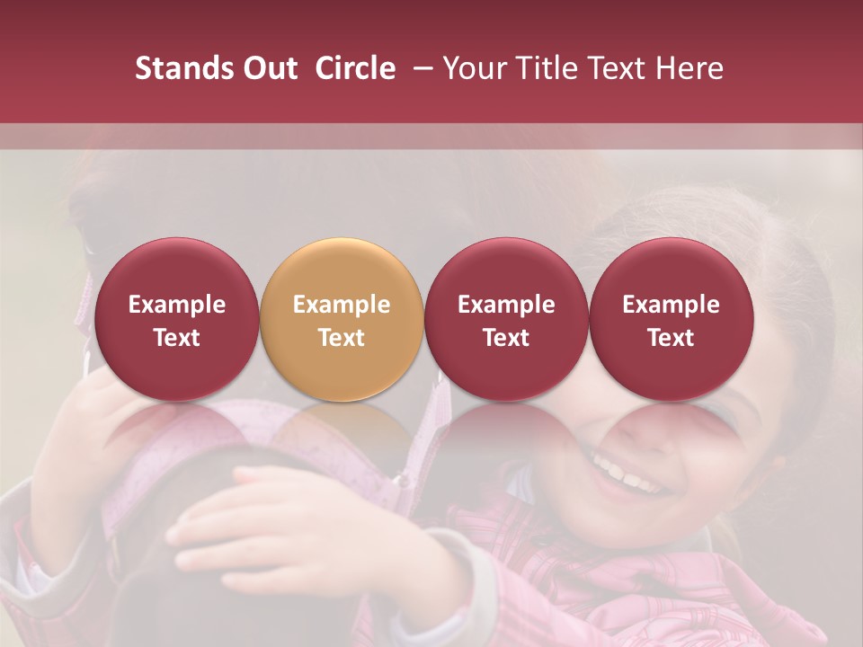 Activity Bridle Child PowerPoint Template