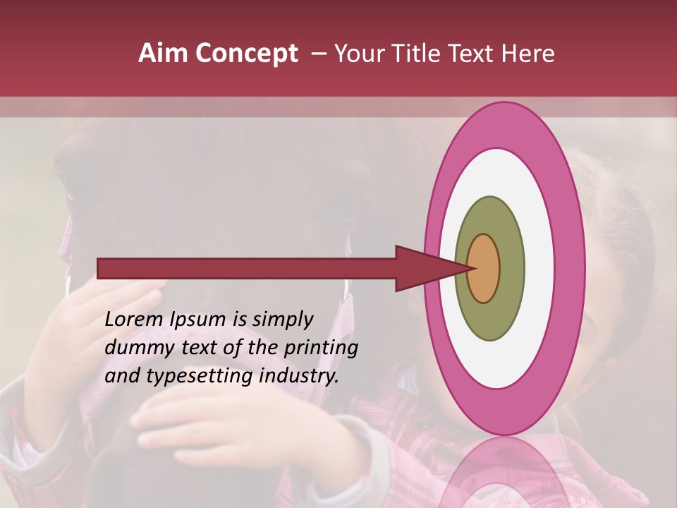 Activity Bridle Child PowerPoint Template