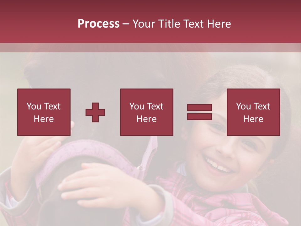 Activity Bridle Child PowerPoint Template