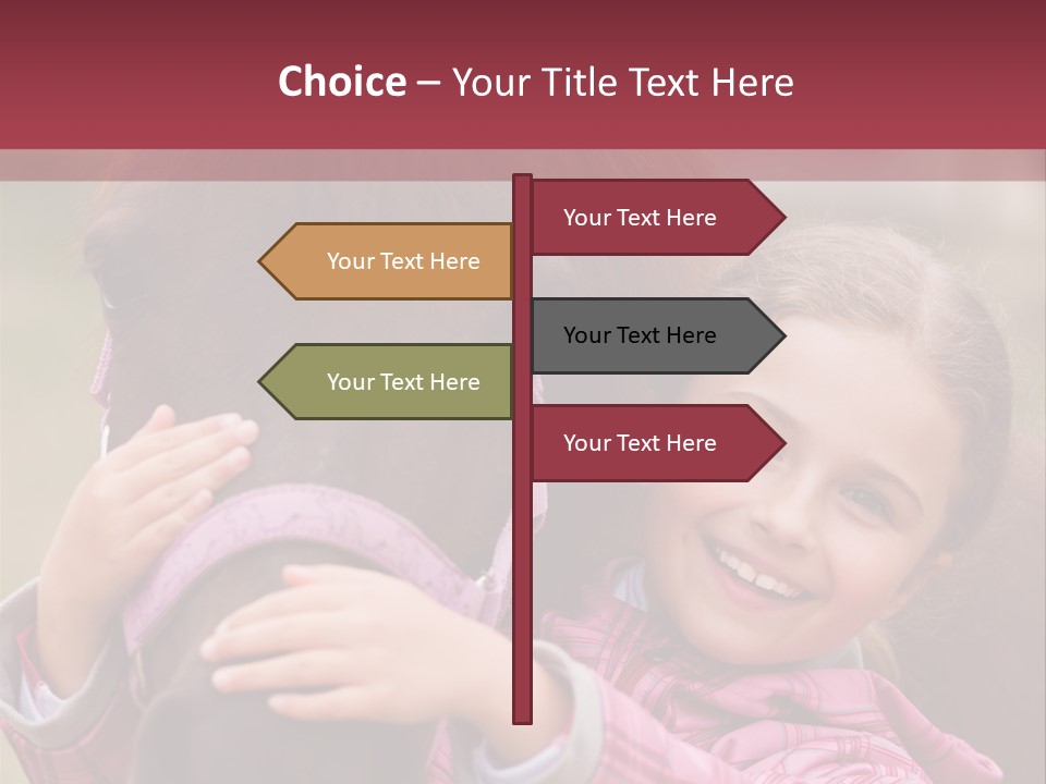 Activity Bridle Child PowerPoint Template
