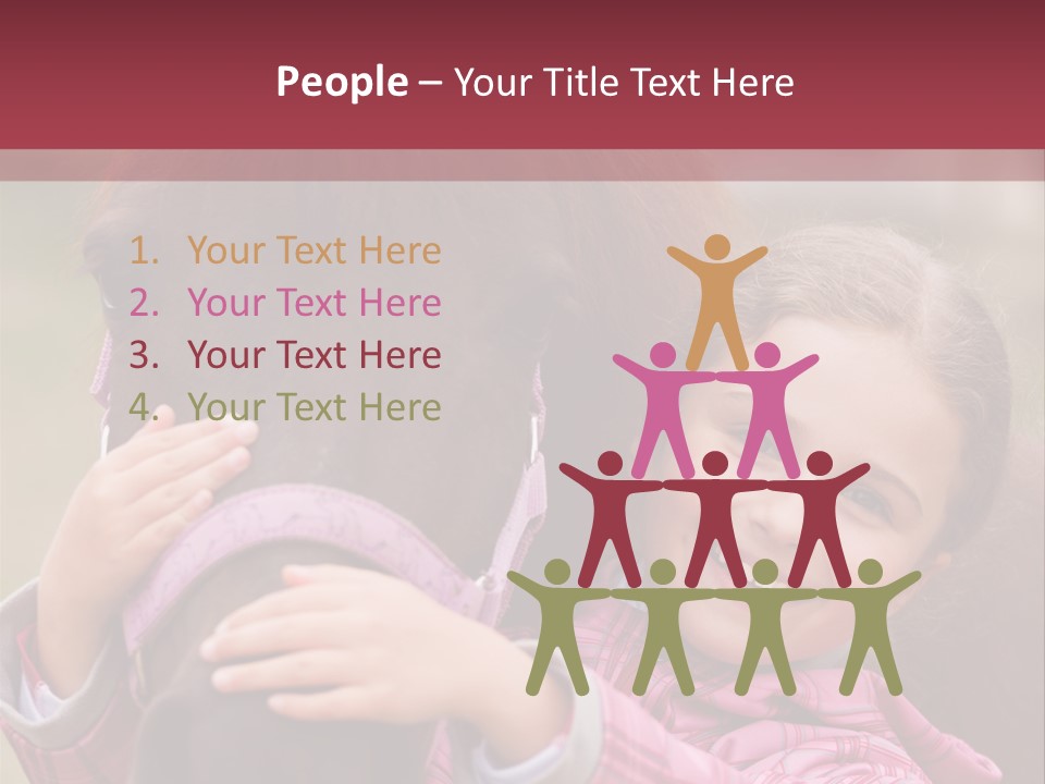 Activity Bridle Child PowerPoint Template