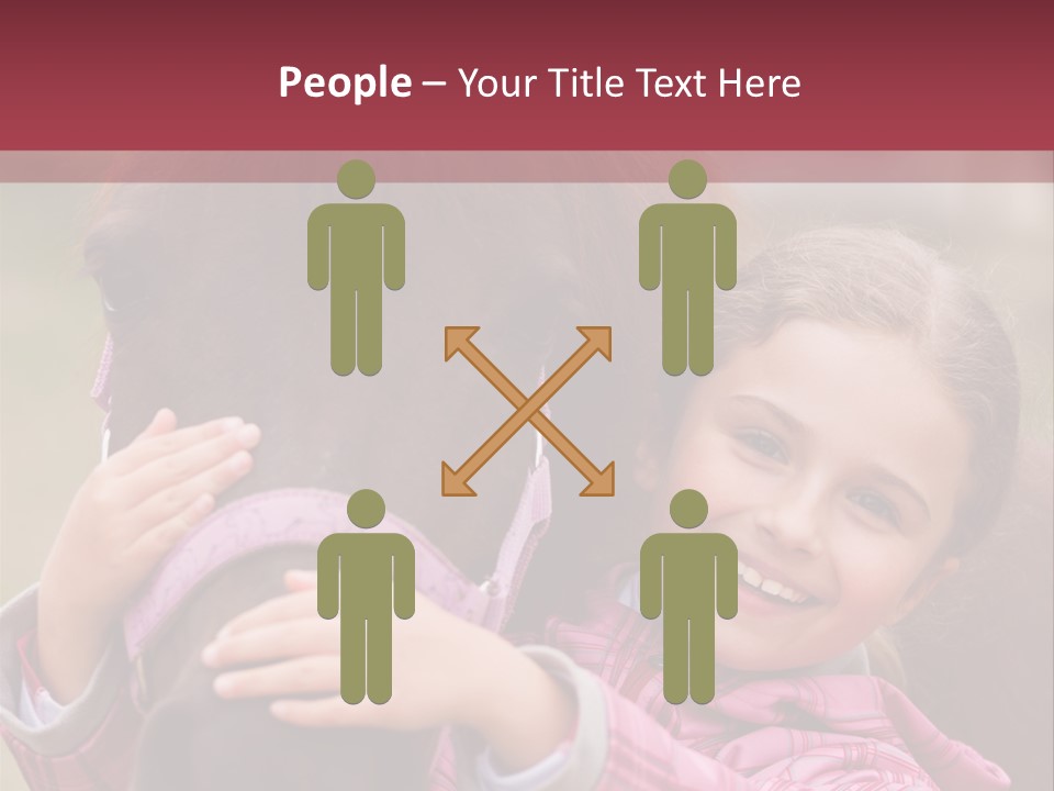 Activity Bridle Child PowerPoint Template