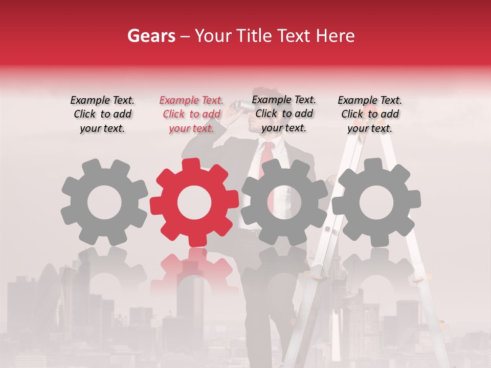 Pollution Manager Monitoring PowerPoint Template