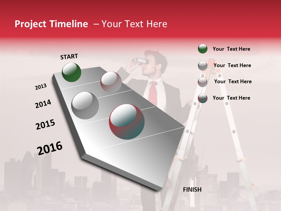 Pollution Manager Monitoring PowerPoint Template