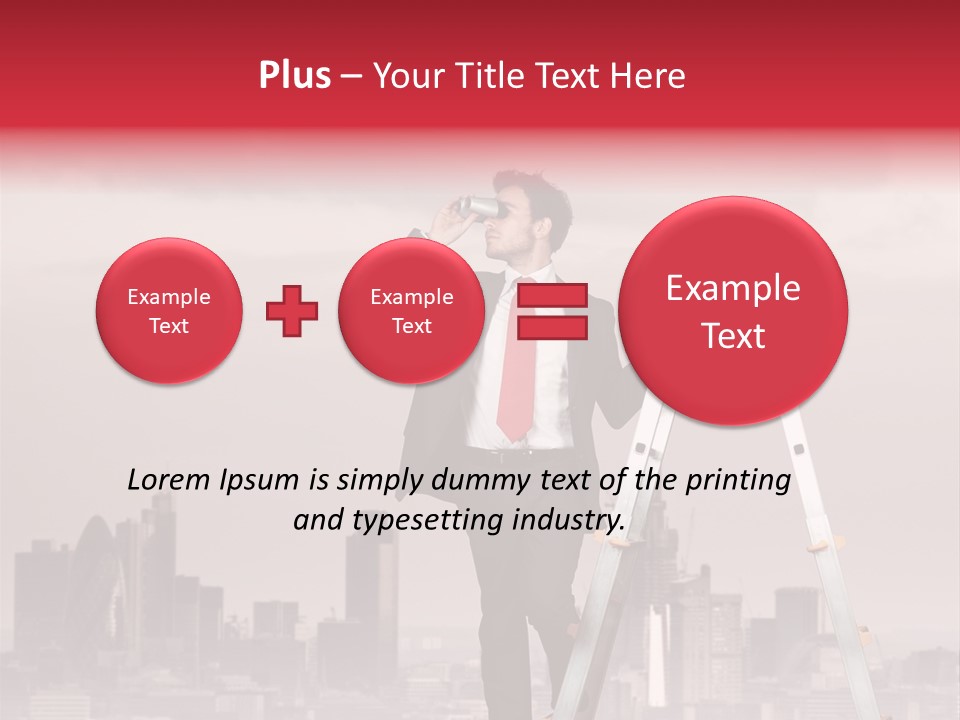 Pollution Manager Monitoring PowerPoint Template