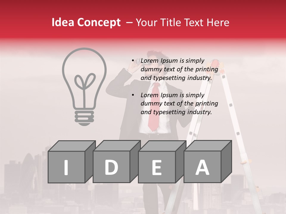 Pollution Manager Monitoring PowerPoint Template