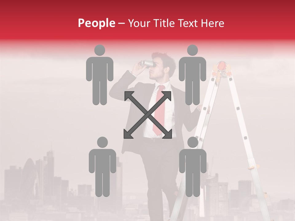 Pollution Manager Monitoring PowerPoint Template