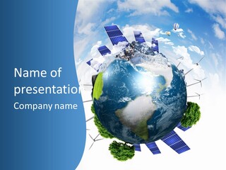 Supply Solar Technology PowerPoint Template