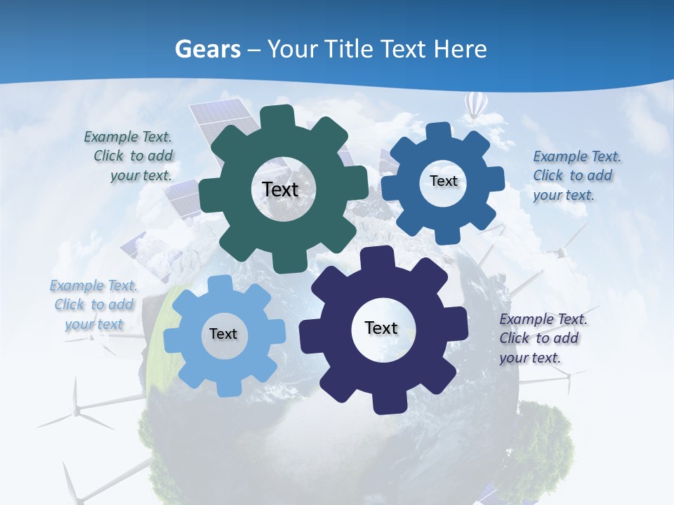 Supply Solar Technology PowerPoint Template