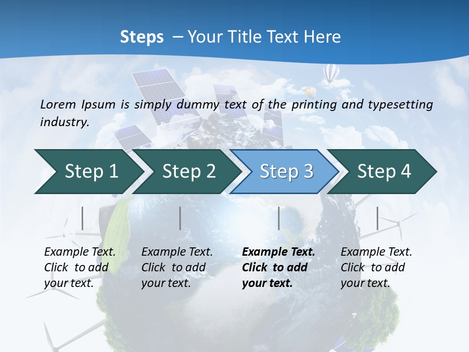Supply Solar Technology PowerPoint Template