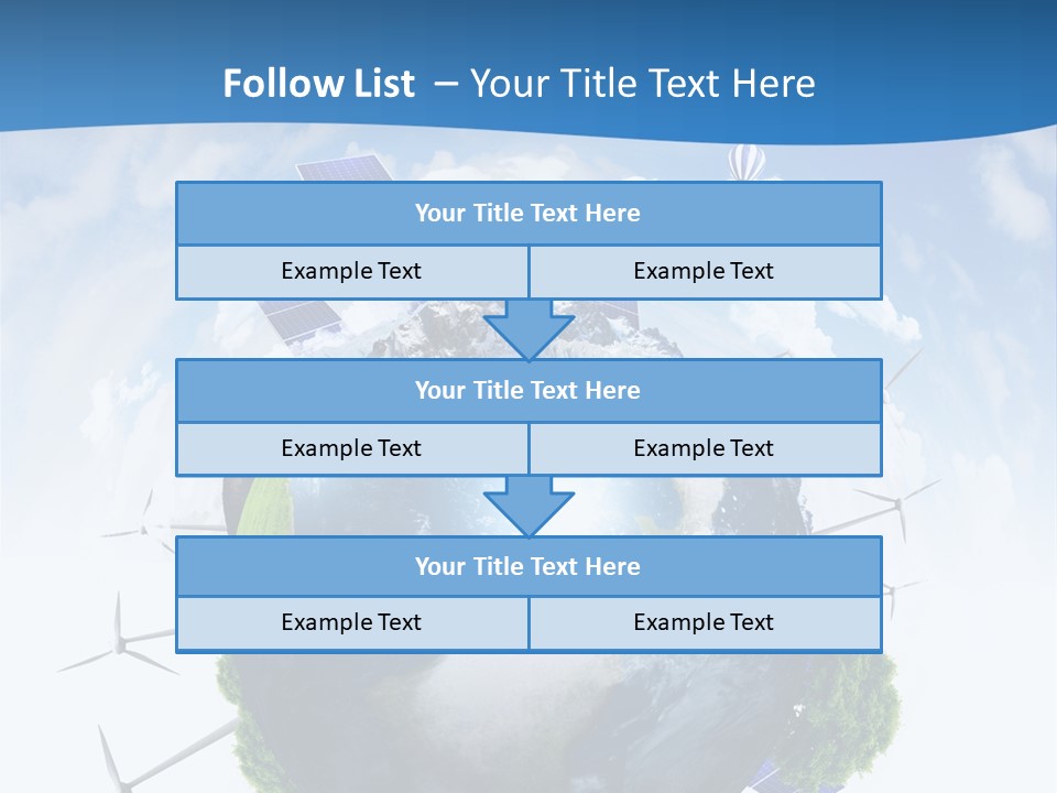 Supply Solar Technology PowerPoint Template