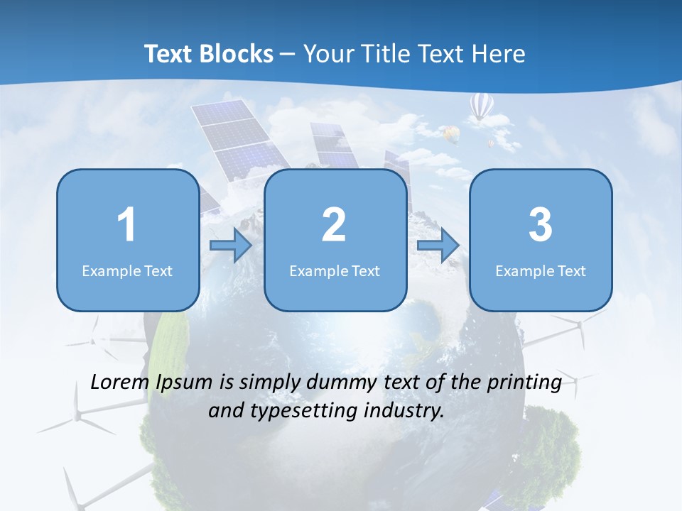 Supply Solar Technology PowerPoint Template