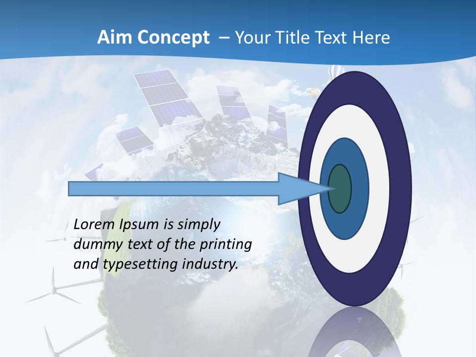 Supply Solar Technology PowerPoint Template