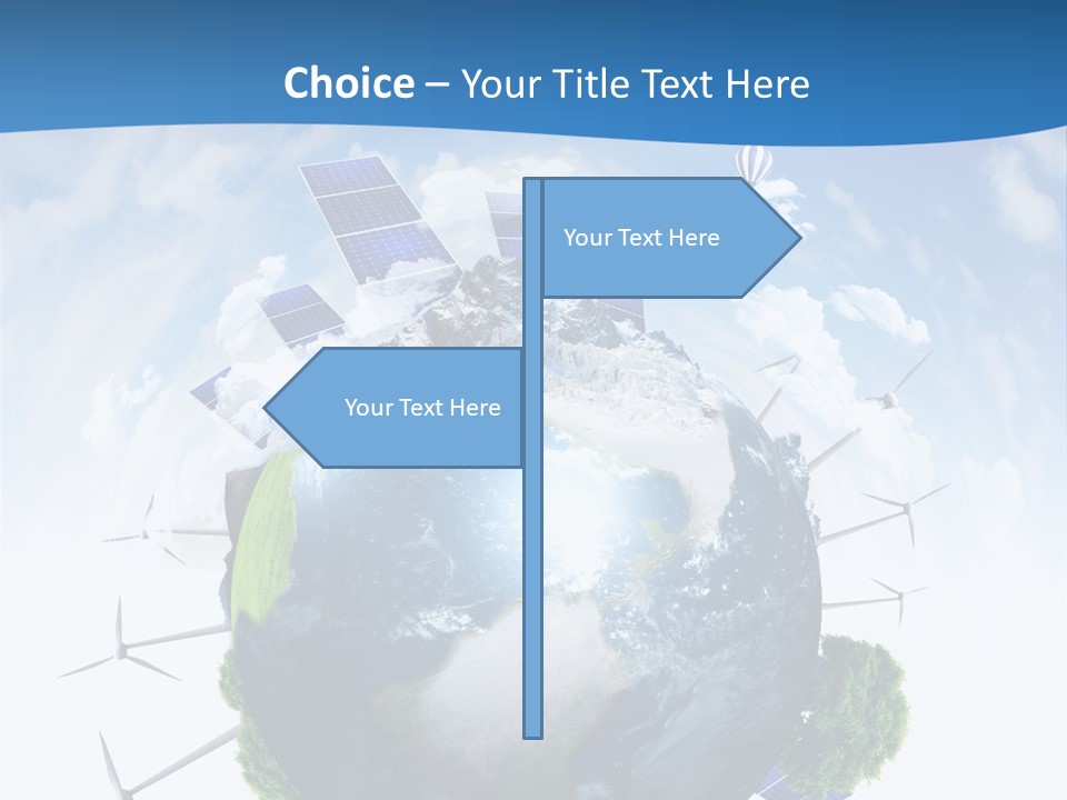 Supply Solar Technology PowerPoint Template