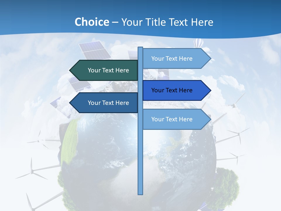 Supply Solar Technology PowerPoint Template