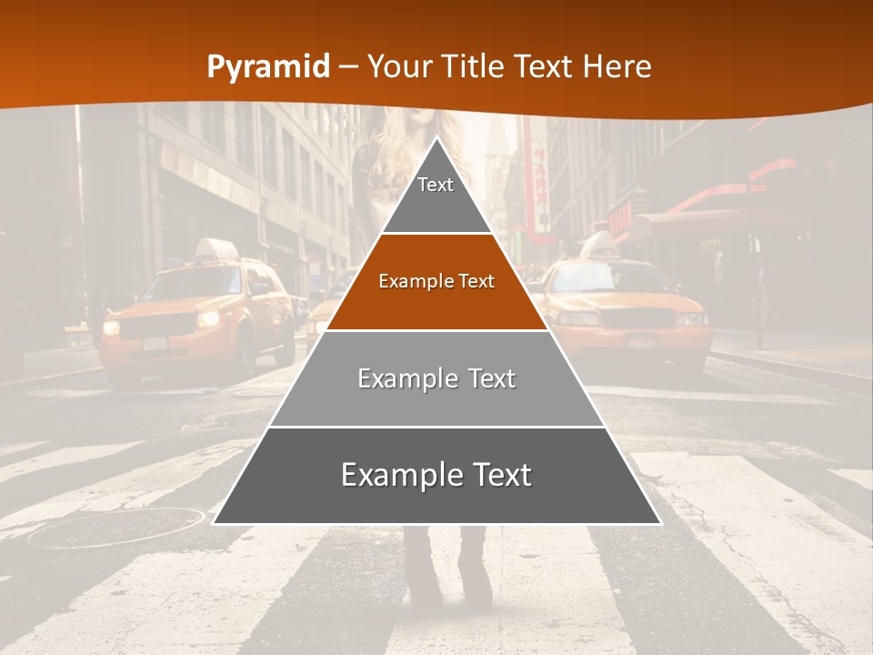 Business Young Blonde PowerPoint Template