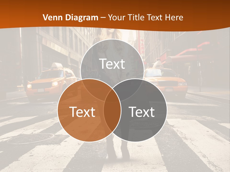 Business Young Blonde PowerPoint Template