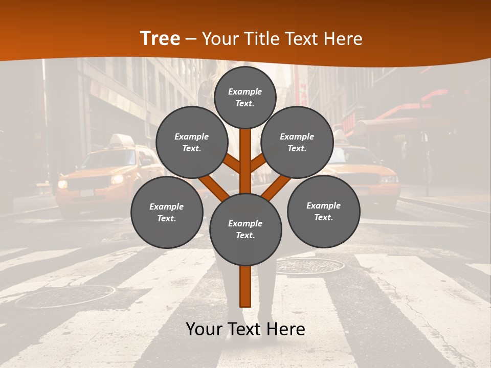 Business Young Blonde PowerPoint Template