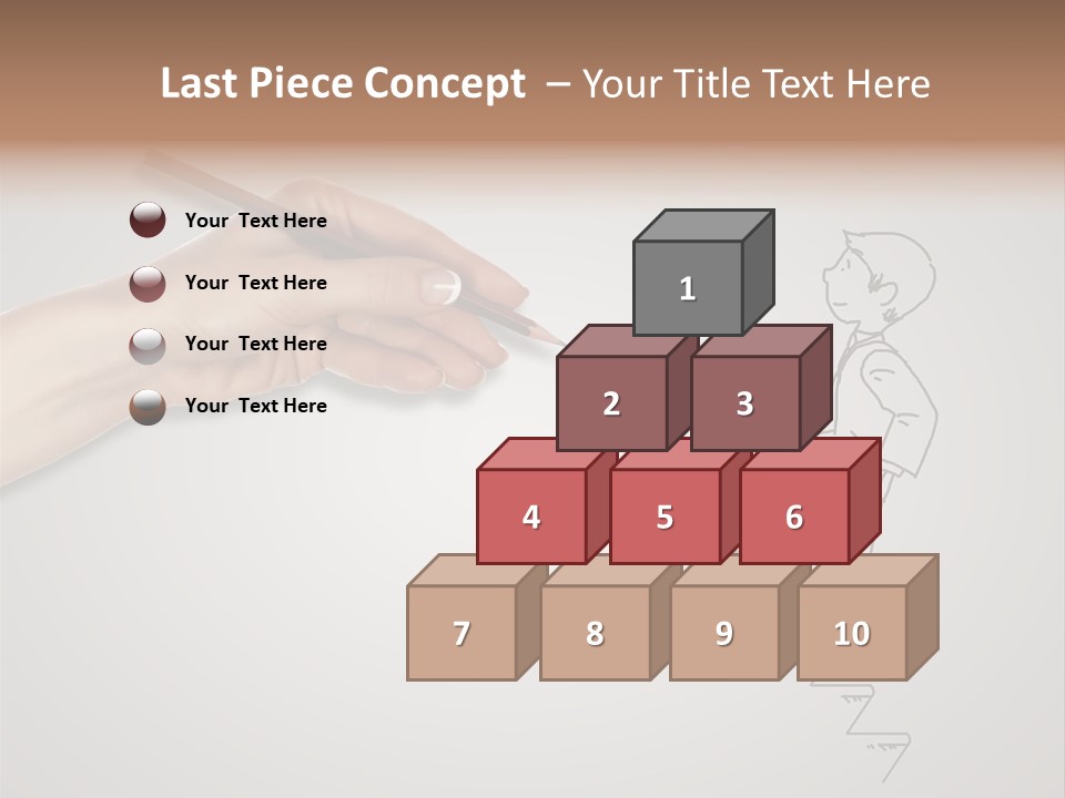 Image Emotion Step PowerPoint Template