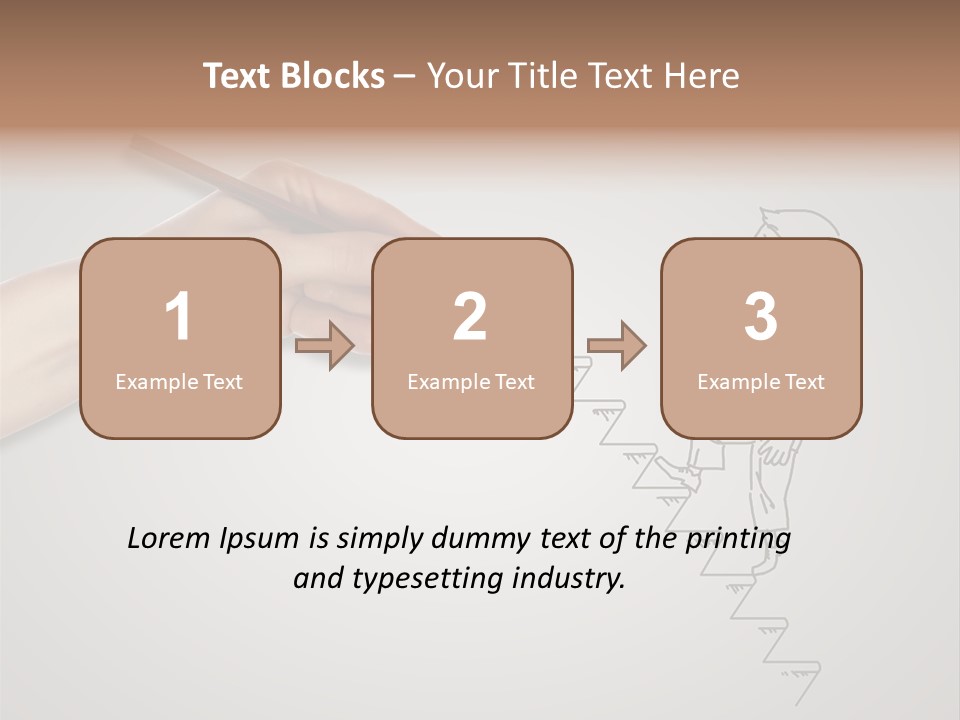 Image Emotion Step PowerPoint Template