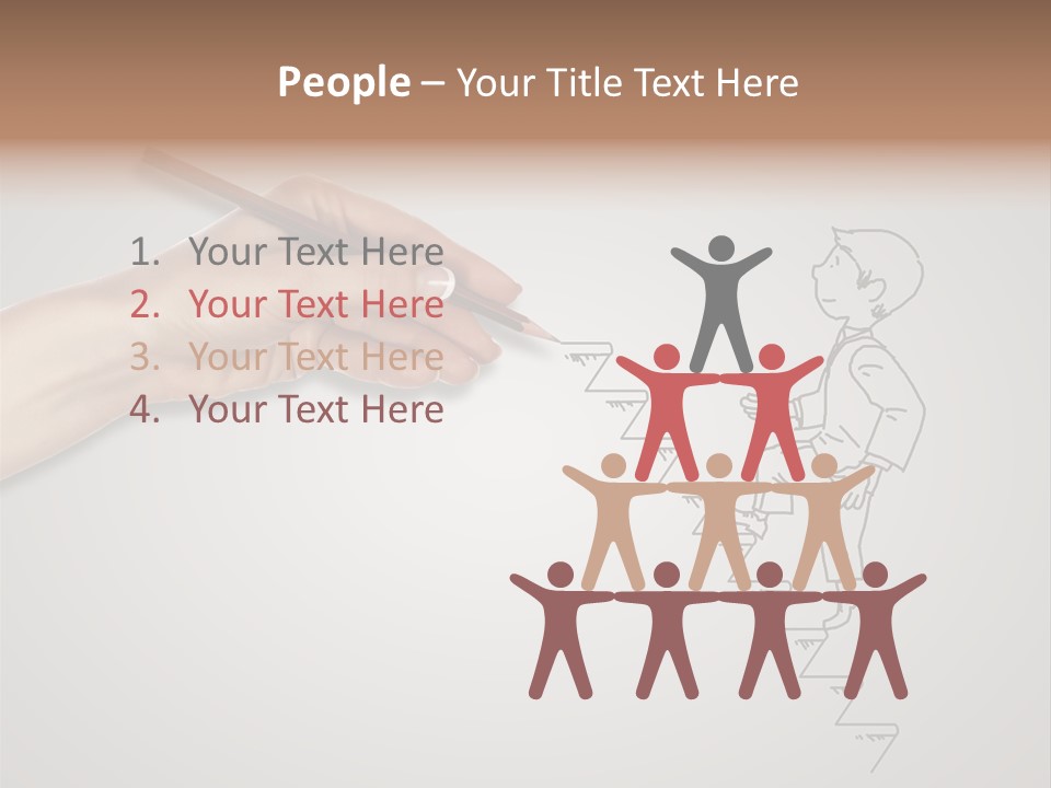 Image Emotion Step PowerPoint Template