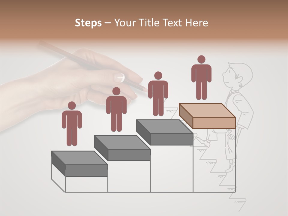 Image Emotion Step PowerPoint Template